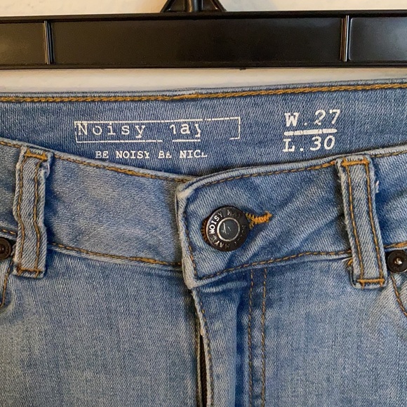 Noisy may blue skinny jeans - Picture 2 of 5